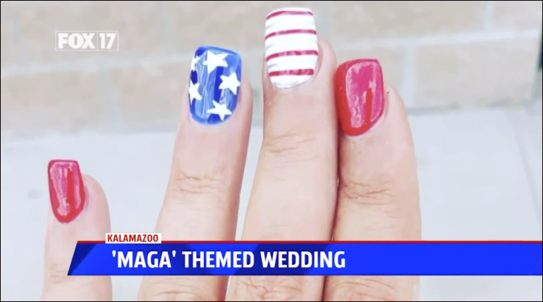 Triggered Dad Ditches Son's Patriotic MAGA-Themed Wedding