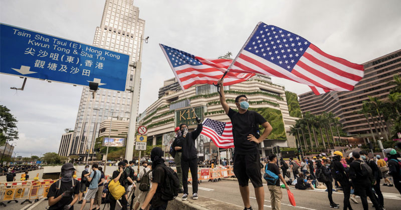 Infowars On The Ground In Hong Kong To Cover Anti-ChiCom Protests