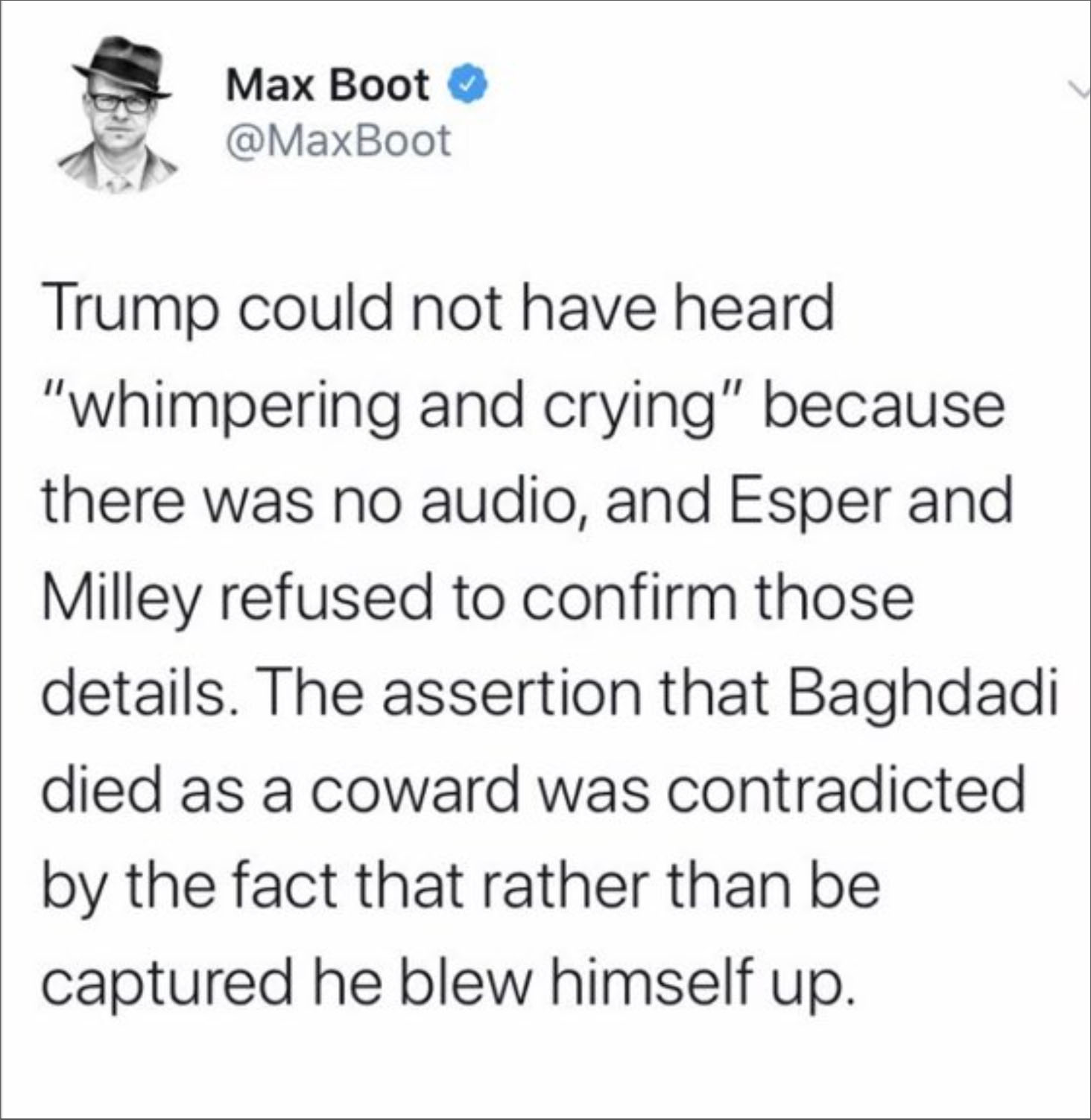 Max Boot Defends ISIS Leader, Says Suicide Bombing Isn't Cowardly
