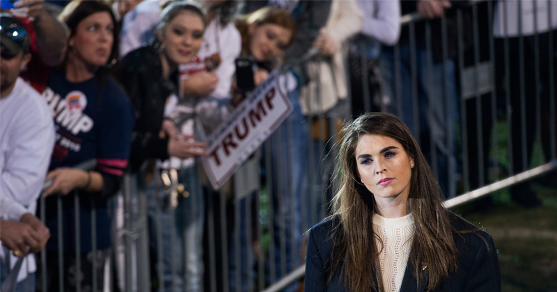 Hope Hicks Returns To White House as 'Counselor to the President'